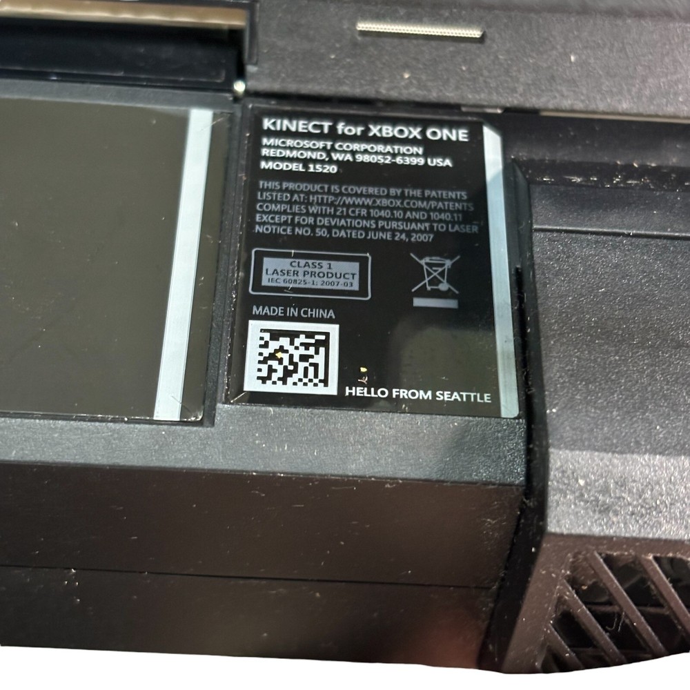 Microsoft XBOX ONE Kinect Sensor Bar Camera Model 1520 Motion Sensor Accessory