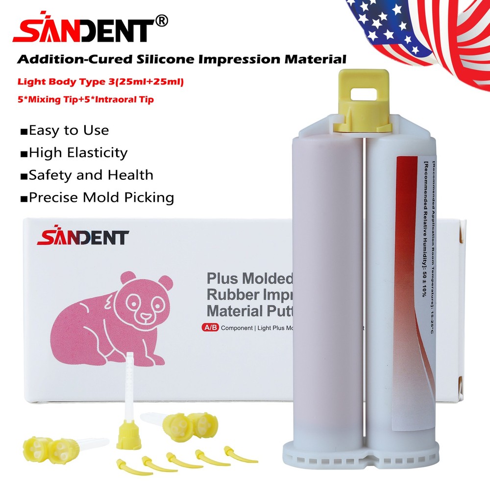 Dental Impression Material, VPS Light Body, Regular (Choose Qtys) dt