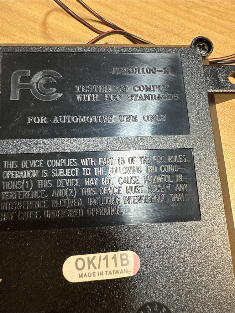 JT3KDI100-R Security Device Transmitter OK/11B