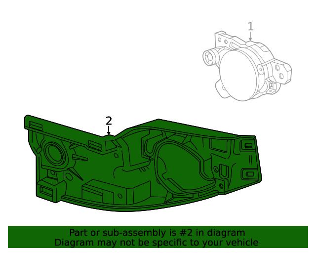 Genuine GM Mount Bracket 85626019