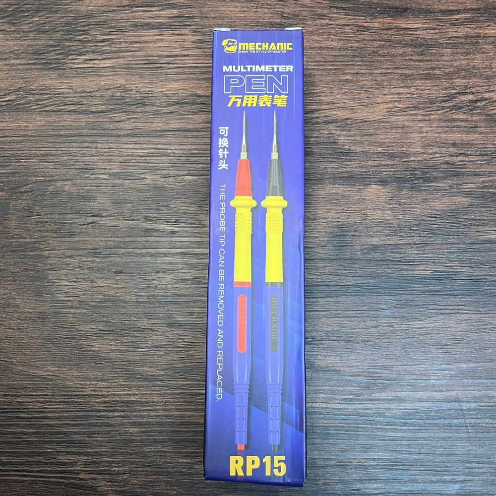Mechanic Precision Multimeter Probe Set With Replaceable Tips