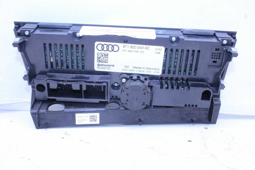 2009-2010 Audi A4 A5 S4 S5 Climate Temperature Control Panel OEM