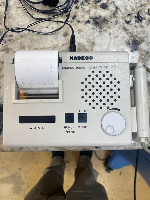 Hadeco Bi-Directional Vascular Doppler