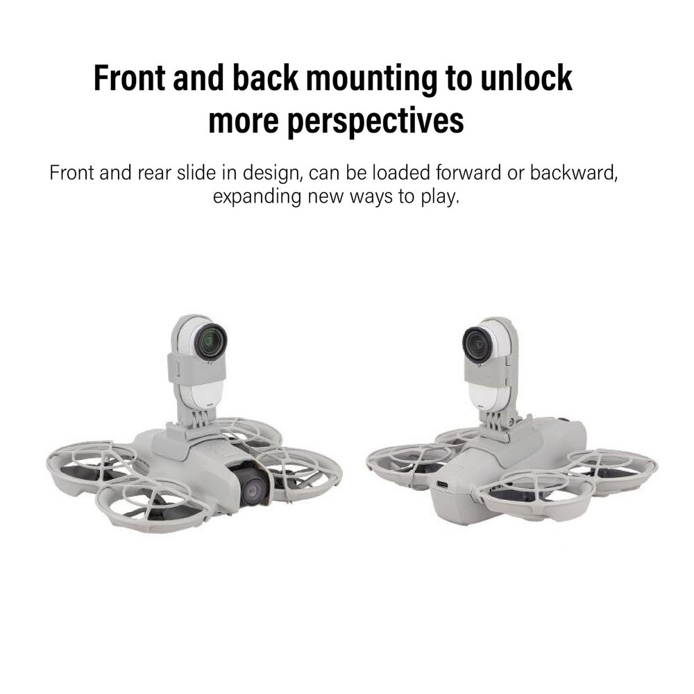 Adjustable Shooting Angle Drone Action Camera Adapter For GO 3S Popular