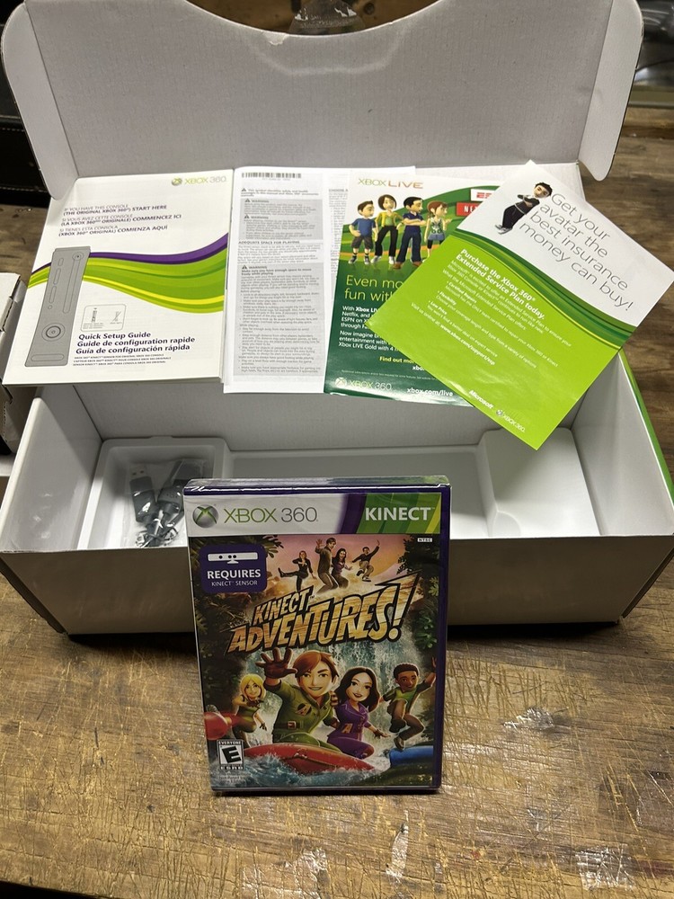 XBOX 360 KINECT MOTION SENSOR CONTROLLER OPEN BOX