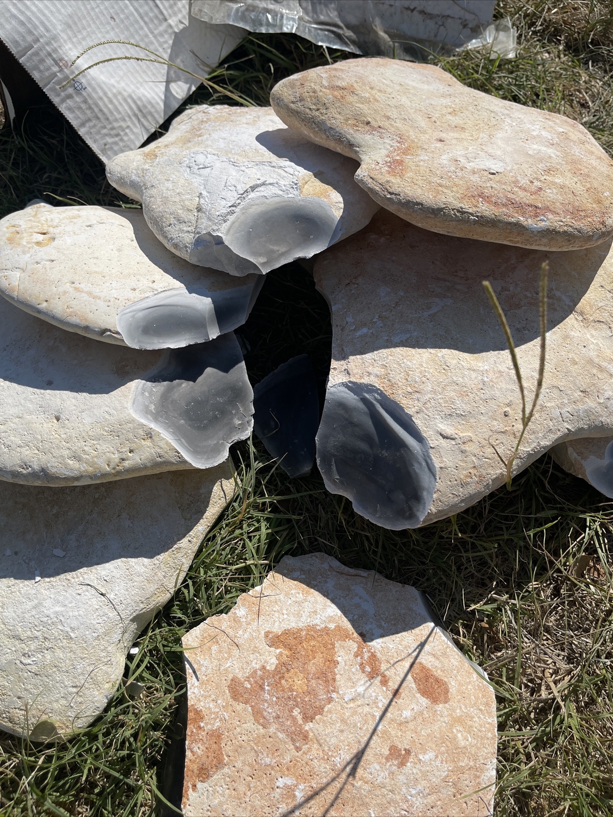 10Pounds Of High Quality Georgetown Flint Whole Rock Flint Knapping