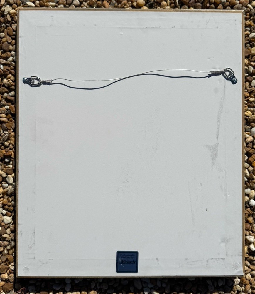 Feeling Blue Ainhoa Cortez Signed 2017 Drawing Framed