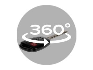 Dorman 99683ST Keyless Entry Remote 4 Button - Blade Stamp H