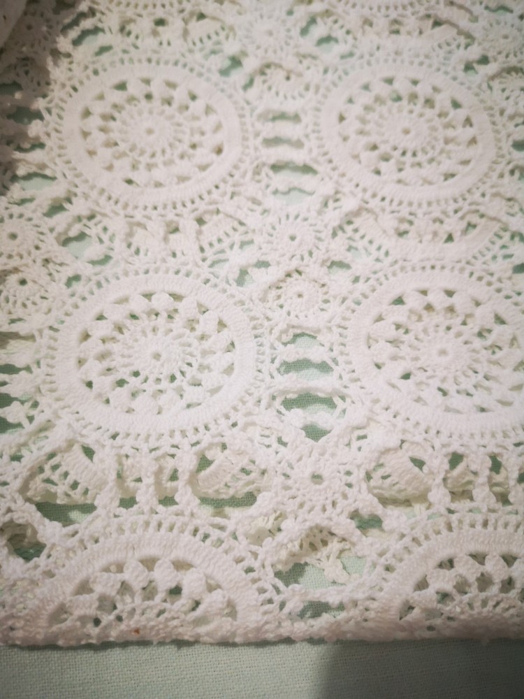 Handmade Crochet Double Bedspread