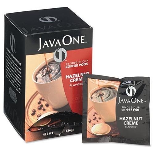 Java Trading 70500 Hazelnut Creme Coffee Pods 14 Count