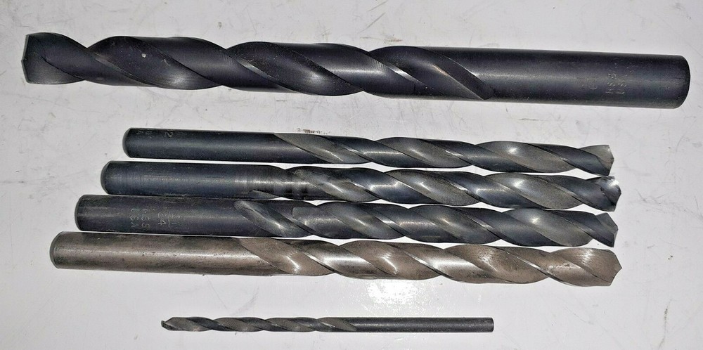 ASSORTED LOT OF 6 DRILL BITS