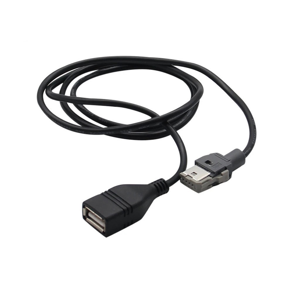 Car USB Cable Adapter 4Pin USB Cable Fit For Alpine Head Unit CD Player