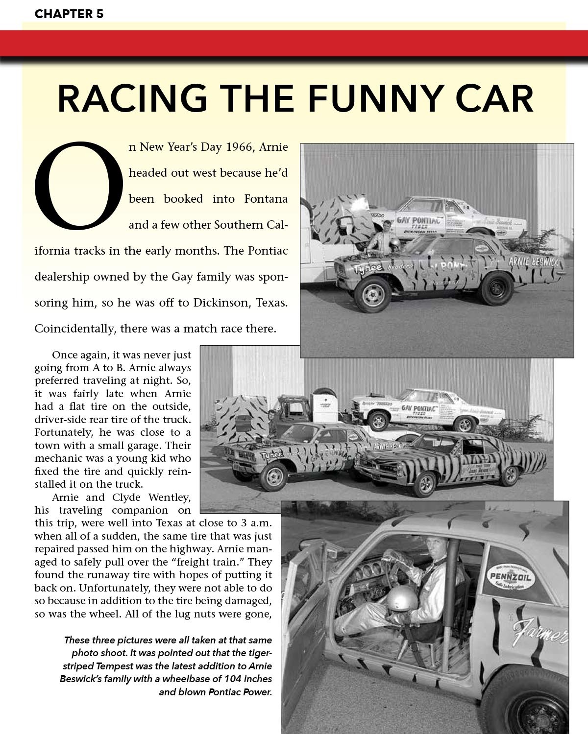 Arnie The Farmer Beswick NHRA