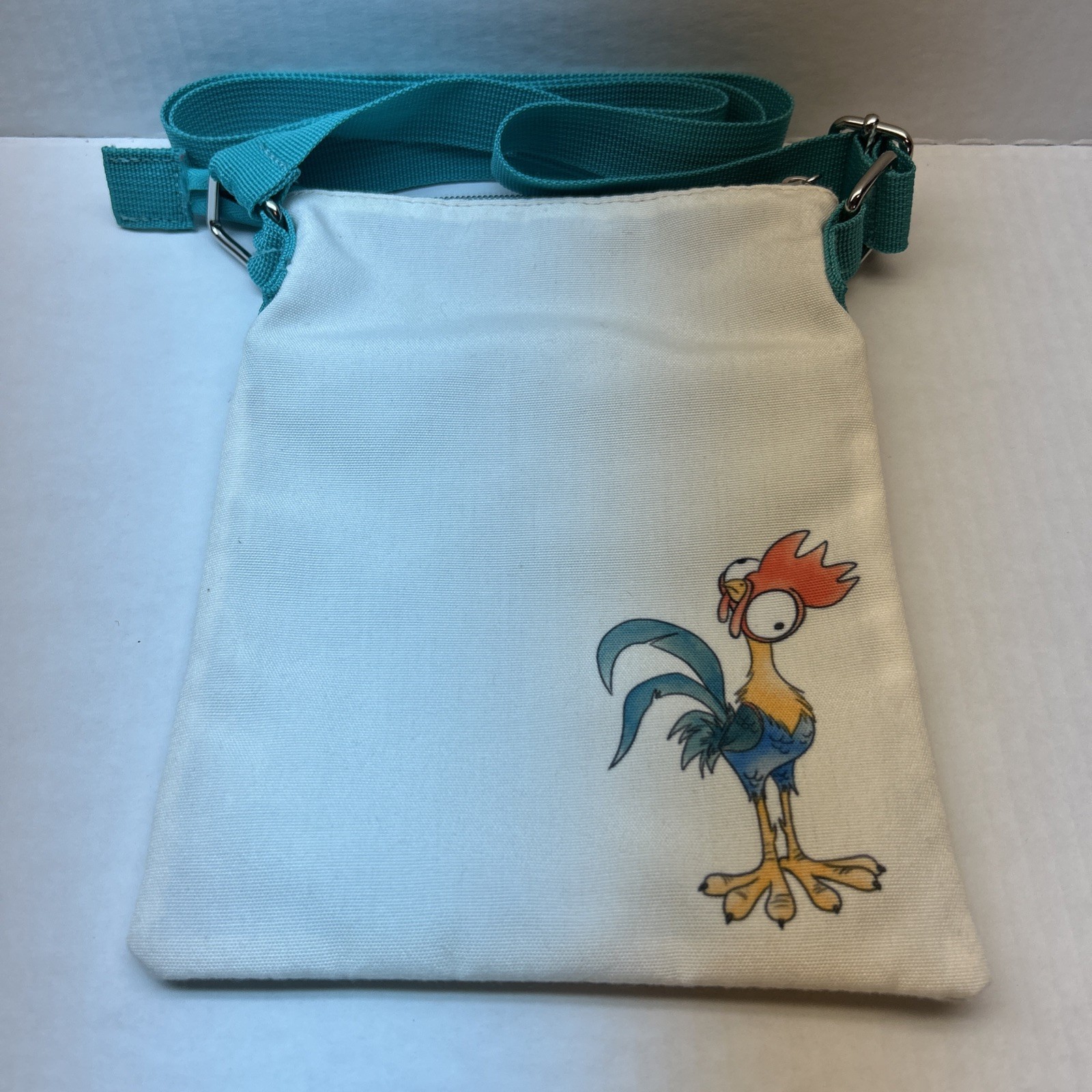 Loungefly Disney Moana Pua & Hei Hei Watercolor Passport Crossbody Bag