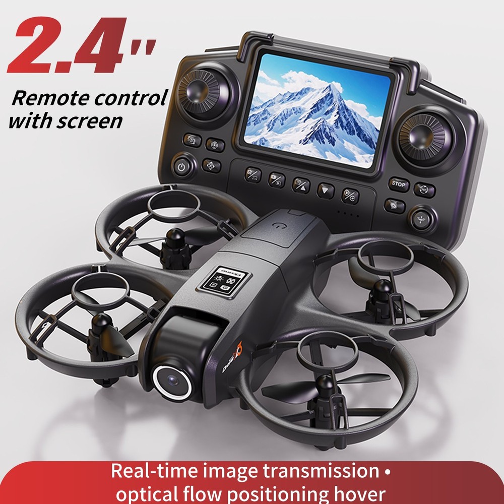 4K HD Drone With Remote Control, Dual Camera One-Touch Operation