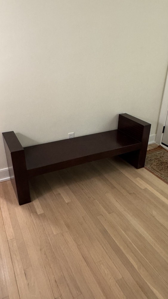 Karl Springer Goat Skin Bench