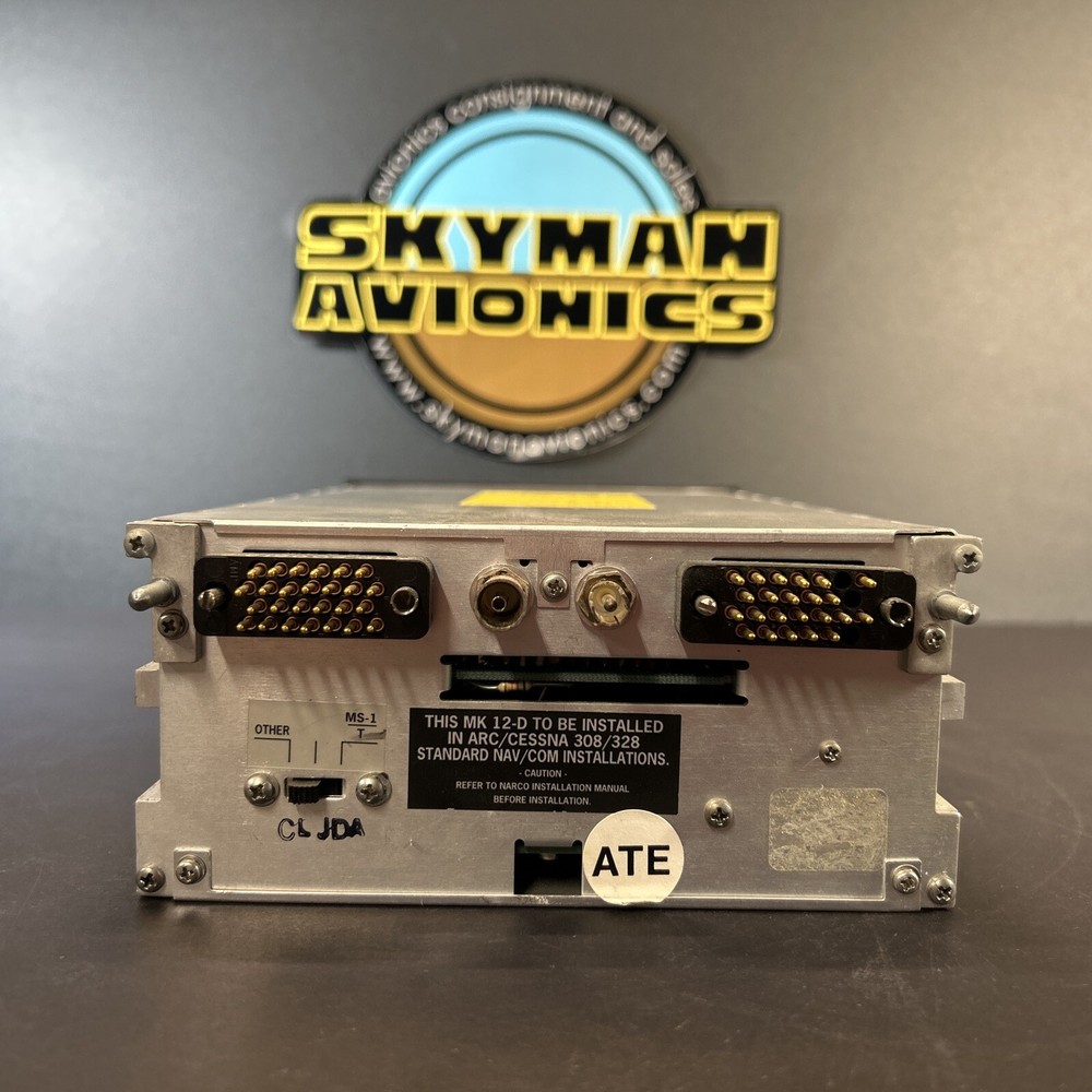 Narco MK 12D NAV/COM - Untested