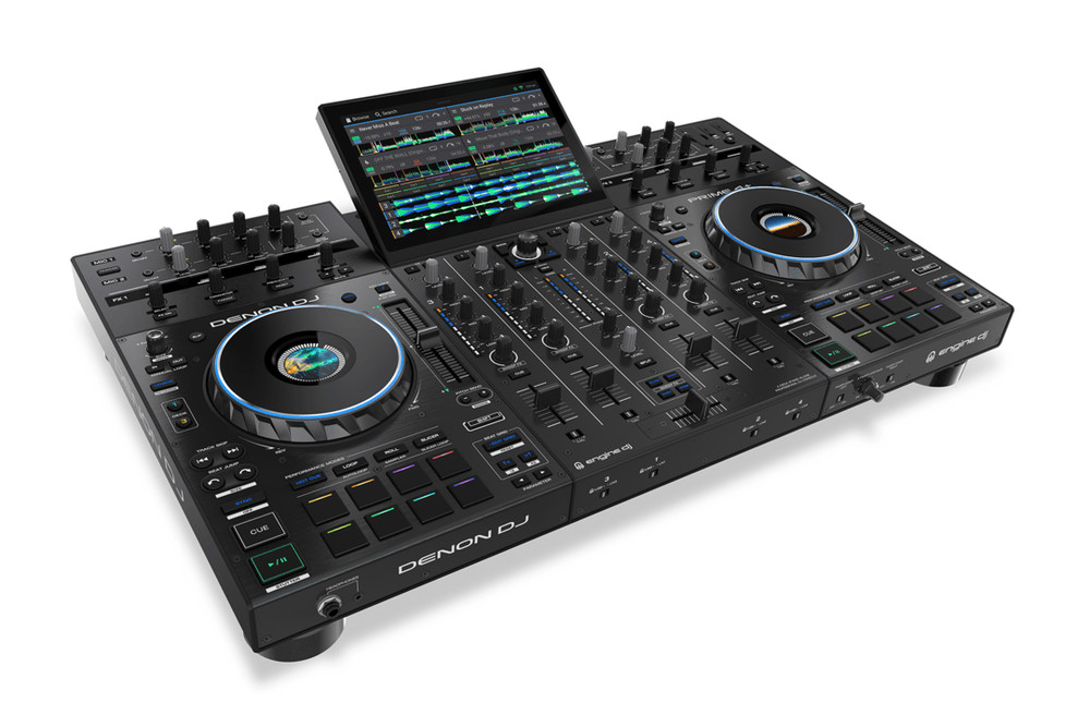 Denon DJ PRIME 4+ Professional Standalone 4-Channel DJ System