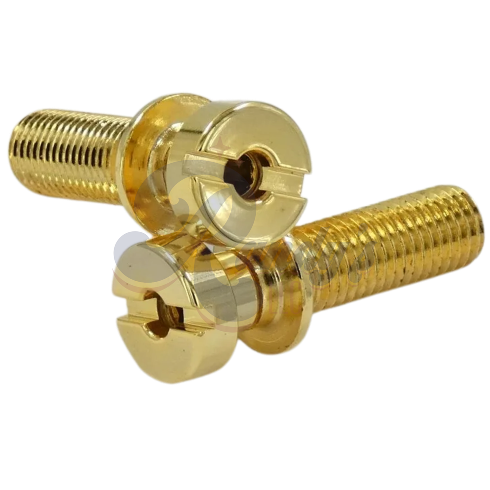 Advanced Plating Inc (API) Locking Stopbar Studs - Flat - 2-Pack