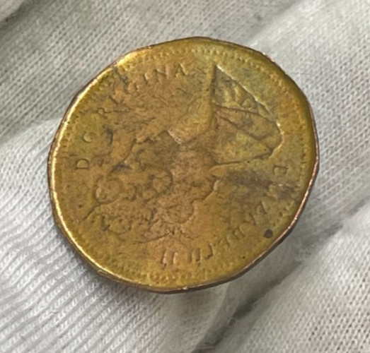 Early Canada 2 Coins lot Mint Error? Damaged? Unknown