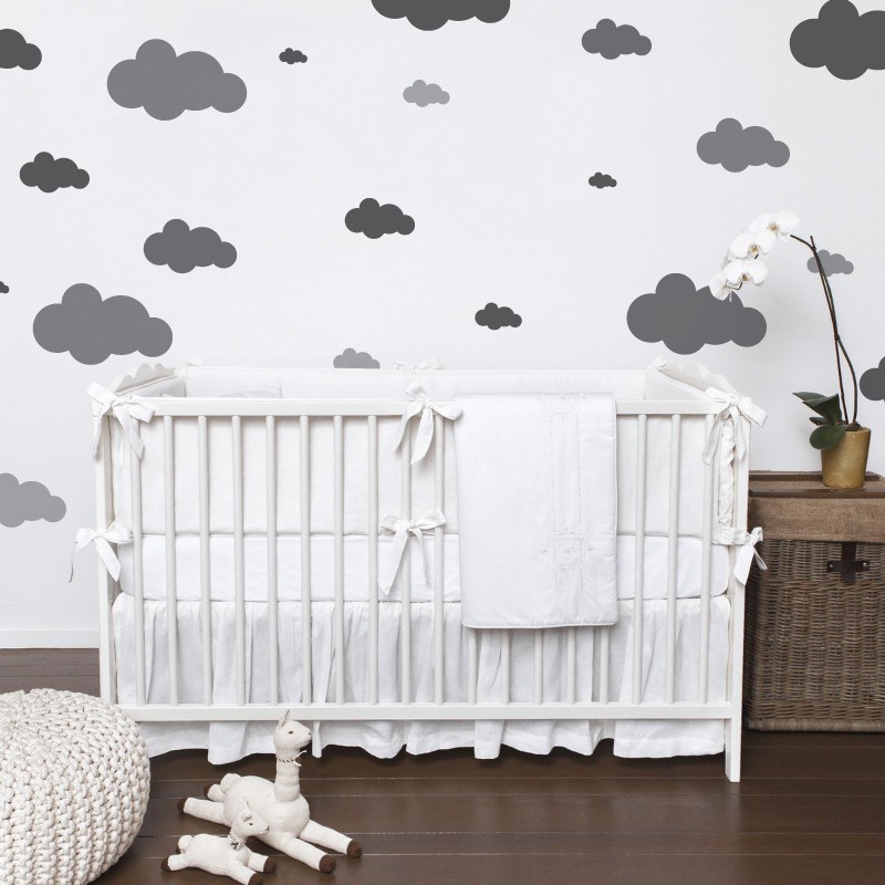KIDS Reusable Plastic Stencils (5 pcs) // CLOUD #2