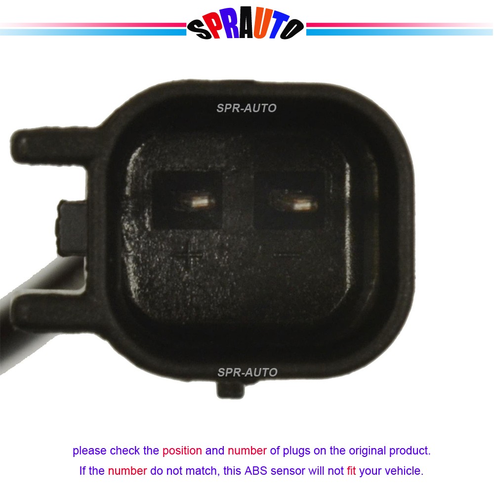 x2 ABS Wheel Speed Sensor Front Left & RH For 17-23 Chevy Bolt 42657204 ALS3127