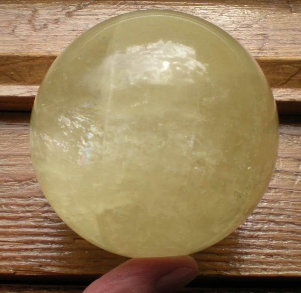 Golden Calcite 65mm Sphere sc1003