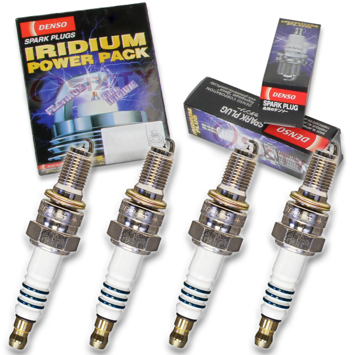 4 pc Denso Iridium Power Spark Plug for Honda CBR600RR 2003-2006 Tune Up Kit fn