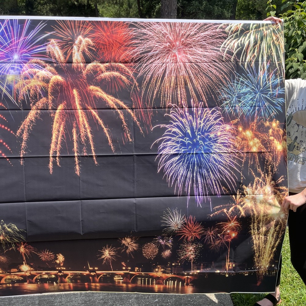 Fireworks Backdrop 5x7