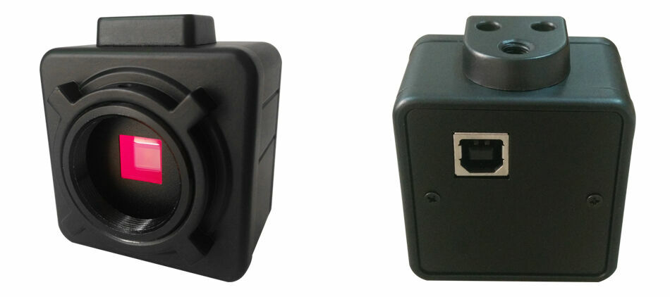 5MP USB CMOS Camera HD Digital Electron Microscope Eyepiece W/C Mount Adapter