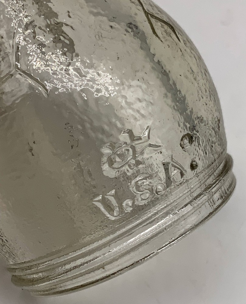 Antique glass Avor Rabbit Bunny candy container