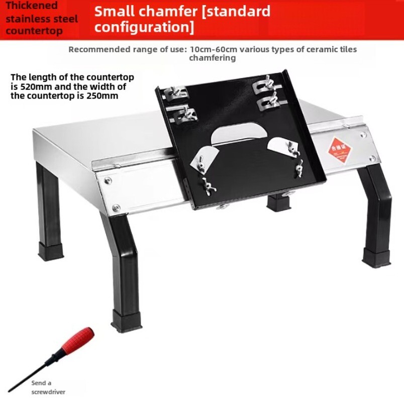 45 Degree Angle Ceramic Tile Cutting Tools Desktop Chamfering High-precision