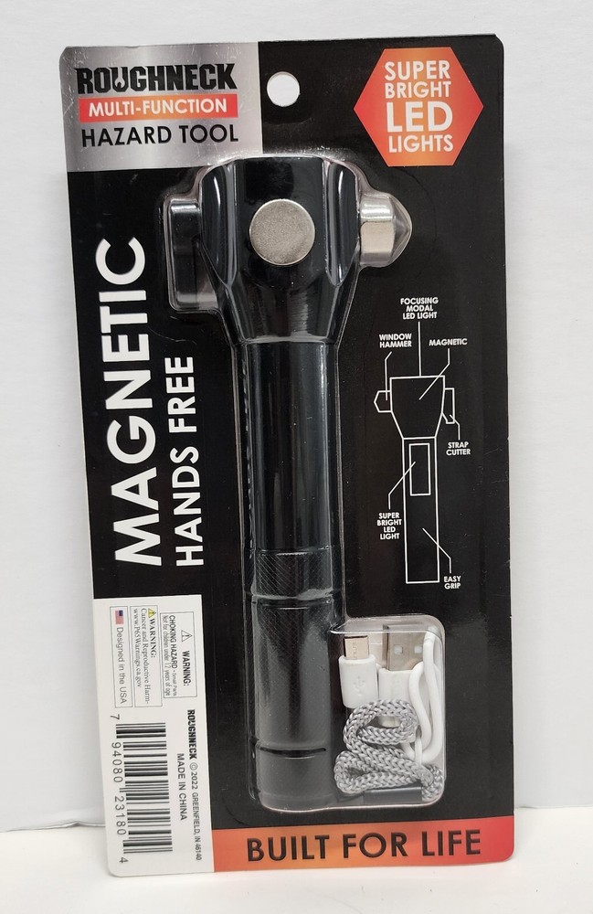 Roughneck Multi Function Hazard Tool Poweful Magnet Water Resistant