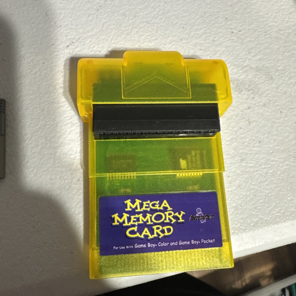 GameBoy Pocket GameBoy Color Mega Memory Card by InterAct