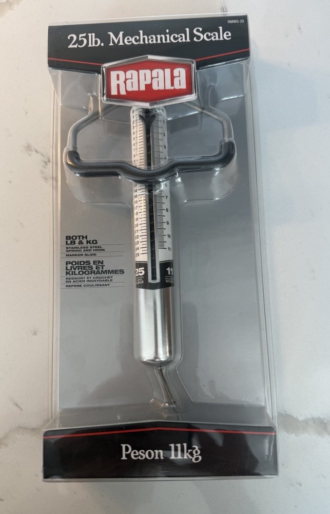 Rapala Mechanical Tube Scale - Clear