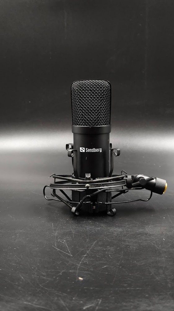 Sandberg Microphone Used Working Black