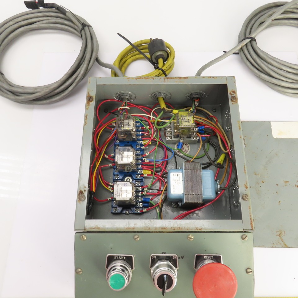 Prewired 120V (4) Motor Starter Control Operator Panel Assembly 24V Controls