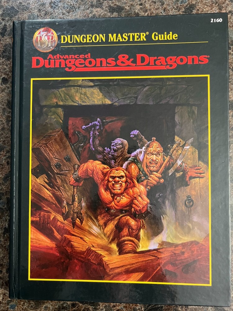 Advanced Dungeon & Dragons Dungeon Master Guide 2160