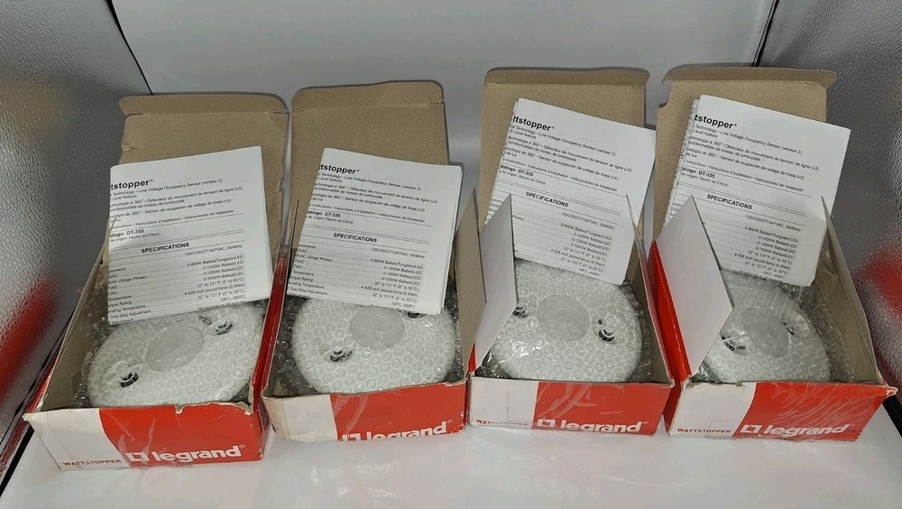** 4 ** Legrand DT-355 DT Ceiling Mount Occupancy Sensor Wattstopper