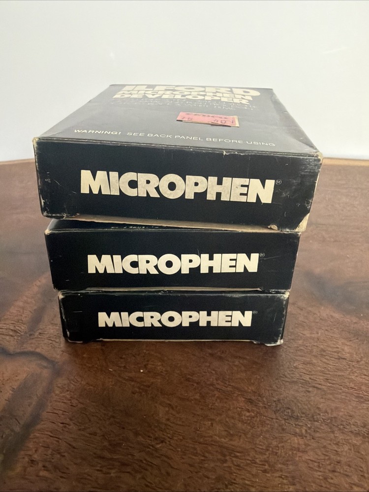 3 - ILFORD Microphen High Speed Developer Normal & Push Processing B & W Film