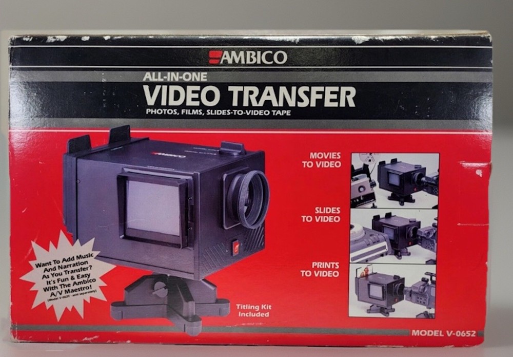 Ambico All-in-One Video Transfer System Model V-0652,