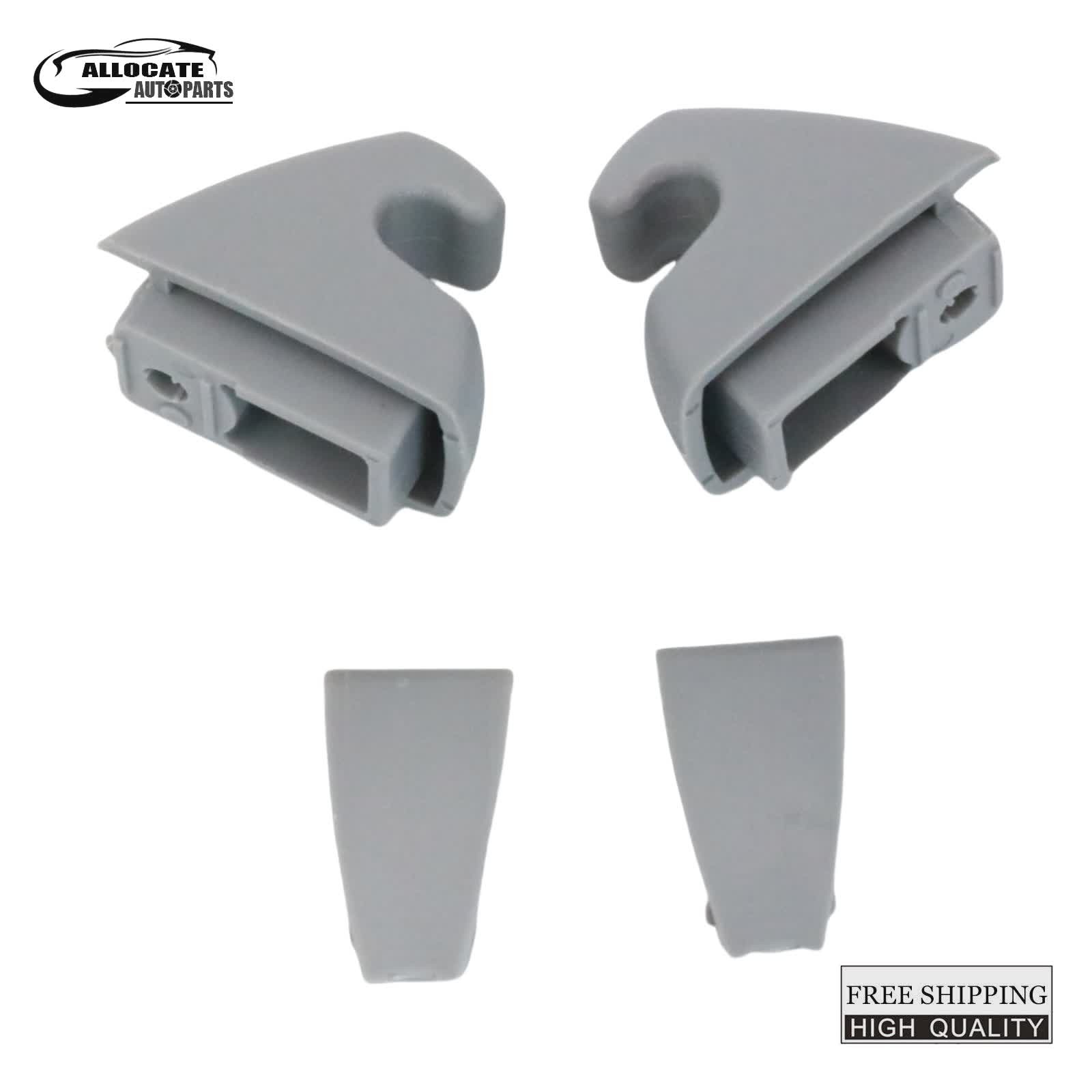 2X For Chevrolet Suburban 2500 1500 Tahoe Gray Car Sun Visor Hook Clip 15882854
