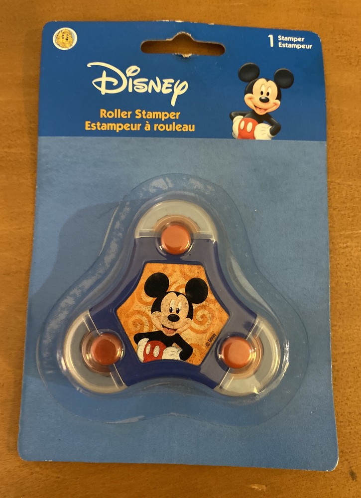 Disney Mickey Mouse Roller Stamper RARE