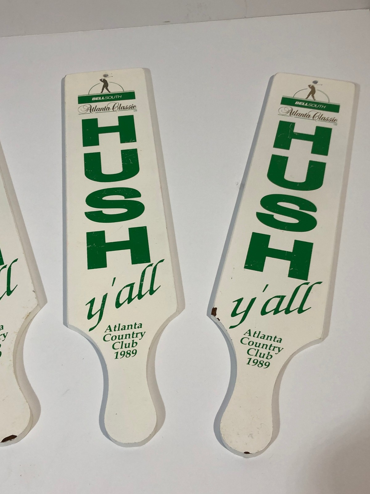 Hush Y’all Paddle 1989 BellSouth Atlanta Classic PGA Golf Tournament 12.5"