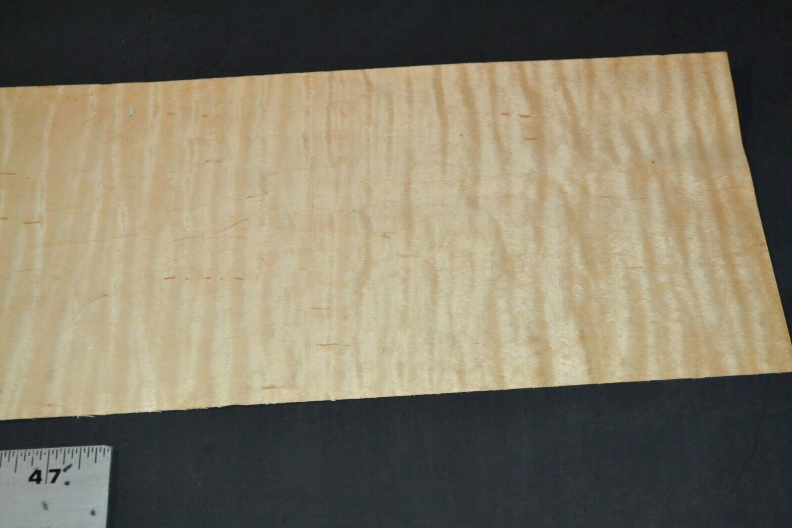 Flame Maple Raw Wood Veneer Sheet 7 x 58 inches 1/42nd M4672-89