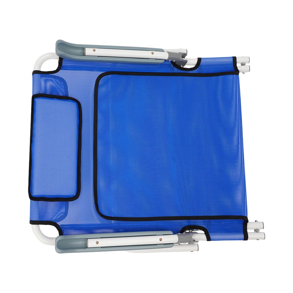 Adjustable Sit-Up Backrest Support with Armrests for Patient Care