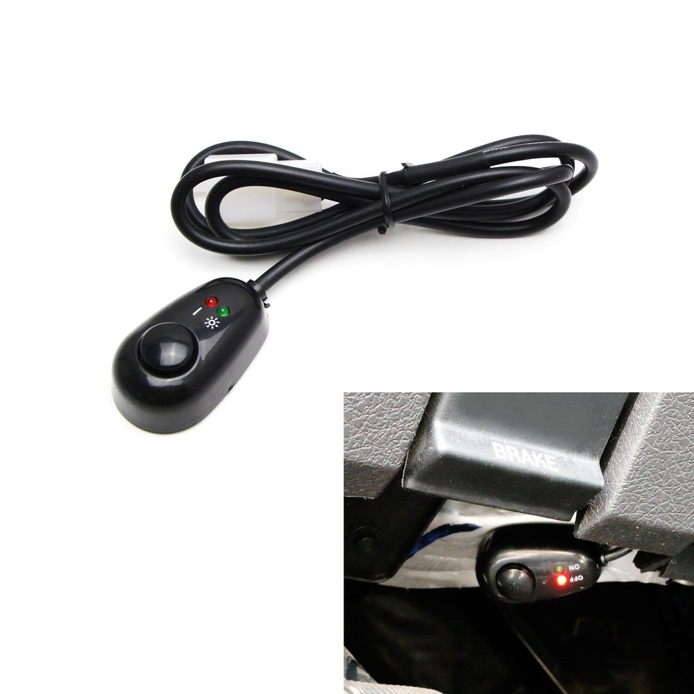 New Water Drop Shape 12V Push Button Switch With Red/Green LED Indicator Lights