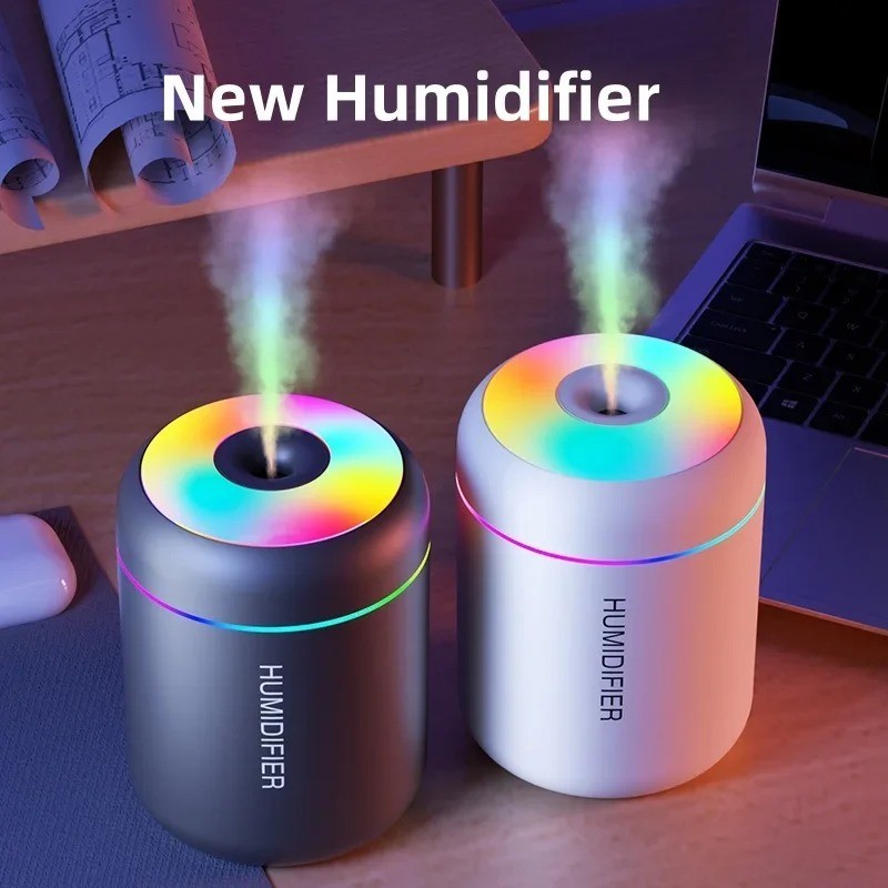 Mini USB Air Humidifier 180ML Aroma Diffuser LED Mist Maker Home Car