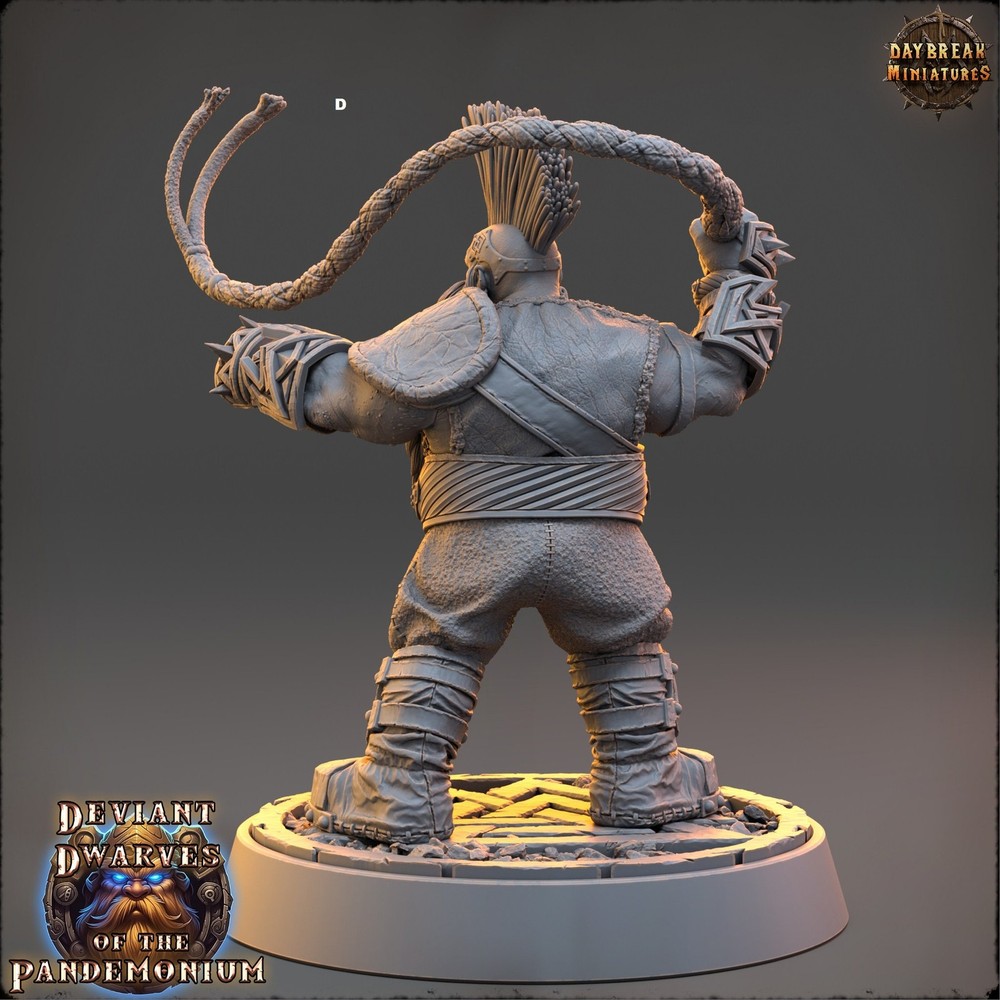 Deviant Dwarf Warrior | DayBreak Miniatures