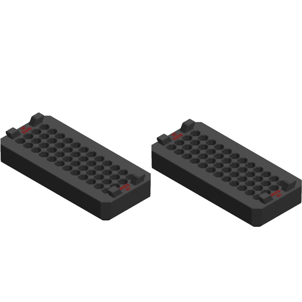 Milwaukee Packout compatible Ammo Inserts double stack.